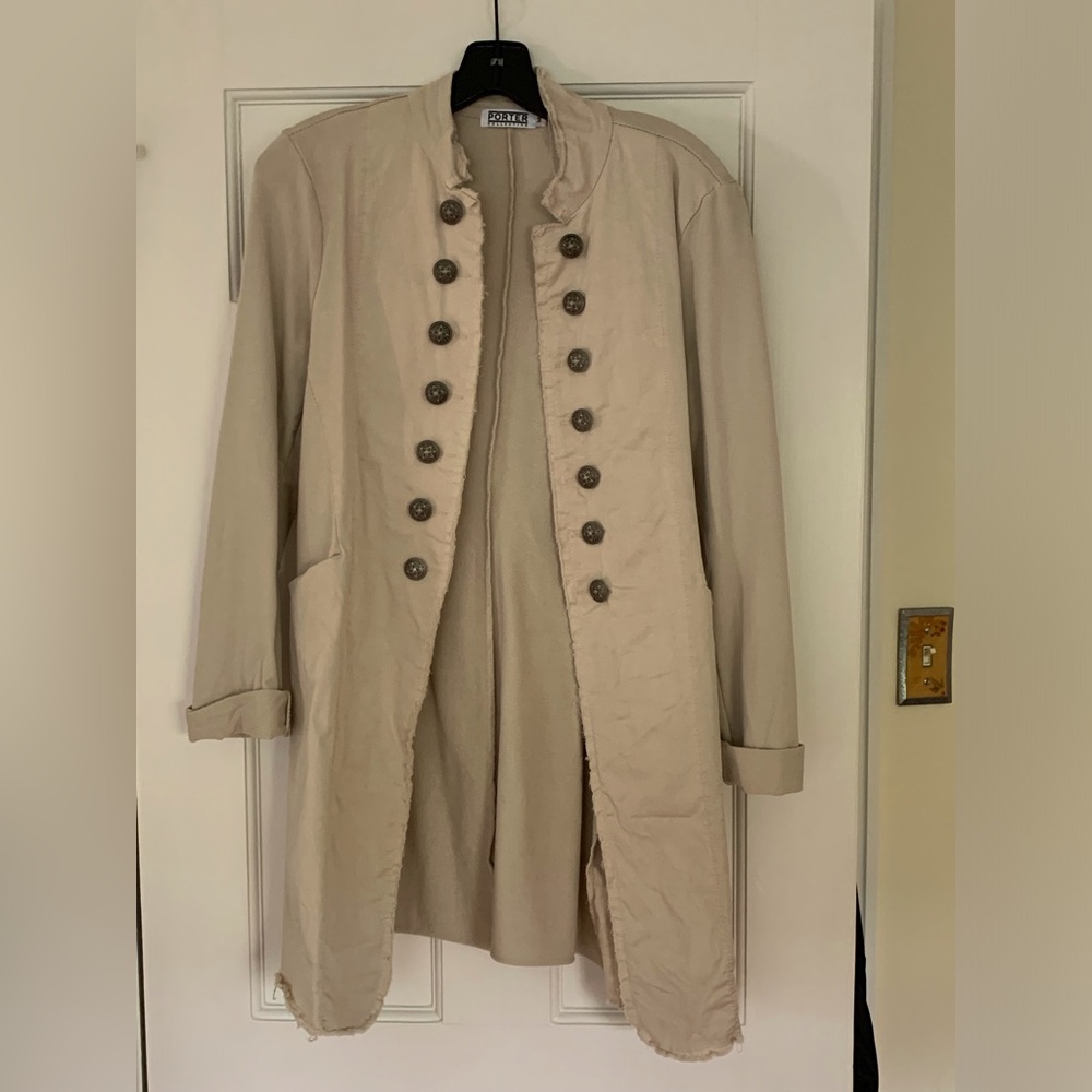 Beige Women's lightweight coat